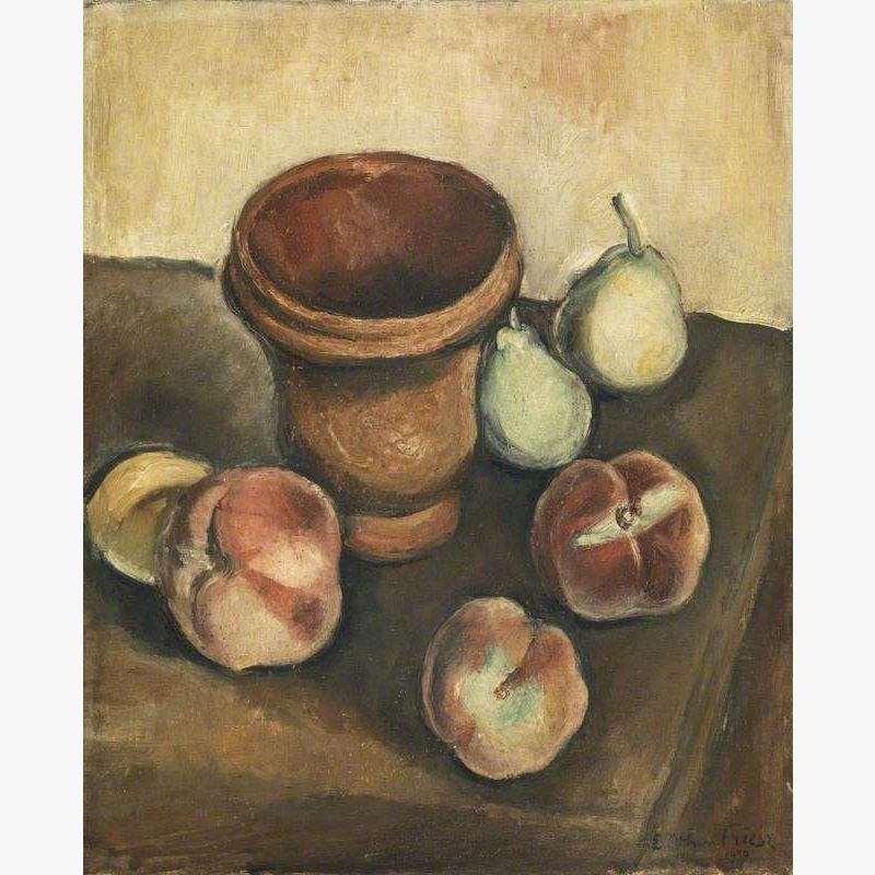 Still Life with Peaches and Pears