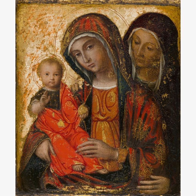 The Virgin Mary, St Anne and the Christ Child