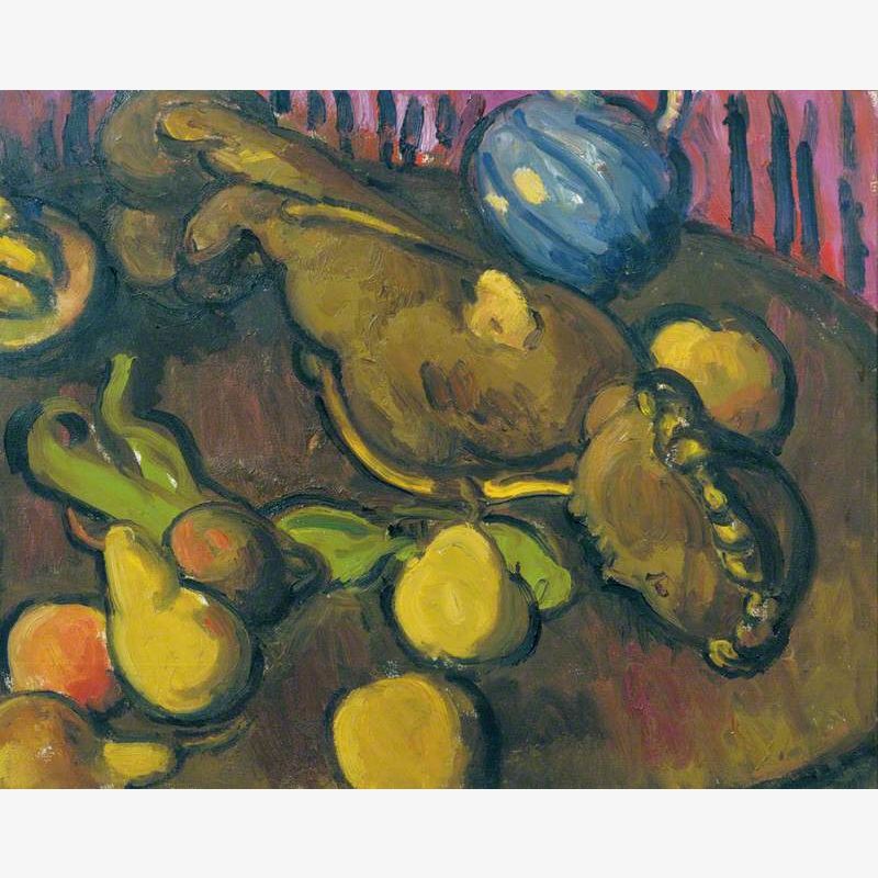 Still Life 'C' with Fruit, Jug and a Figure