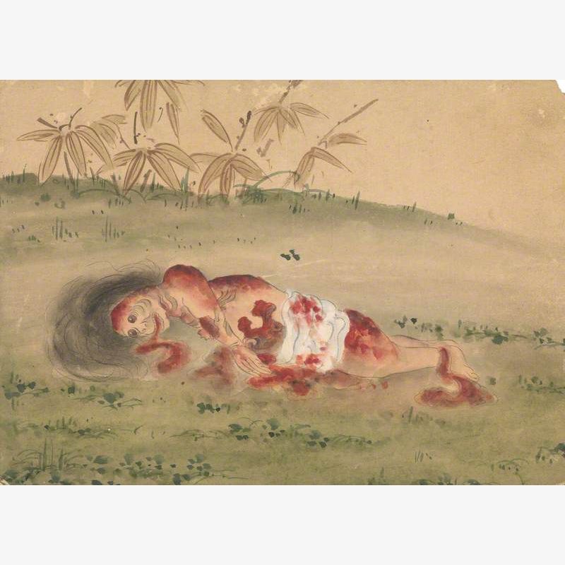 Kusōzu: The Body of the Noble Lady Subject to Putrefaction