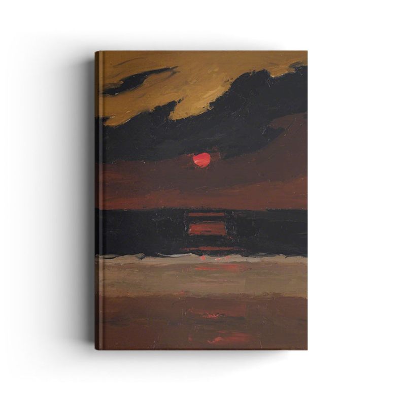 Kyffin Williams ‘Sunset Over Anglesey’ hardback notebook