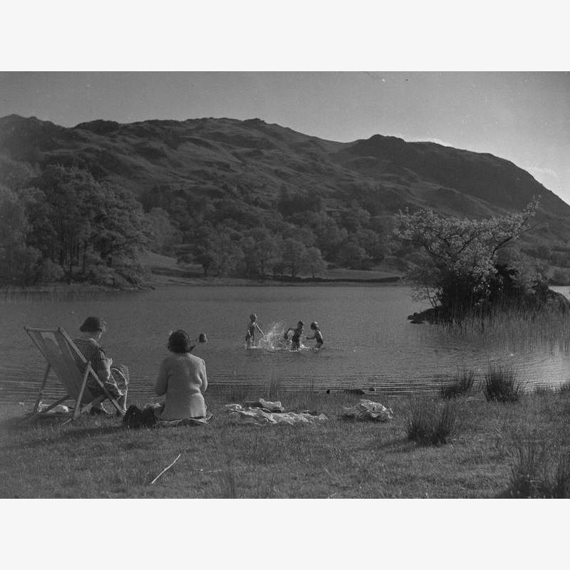 Swimming at Rydal Water