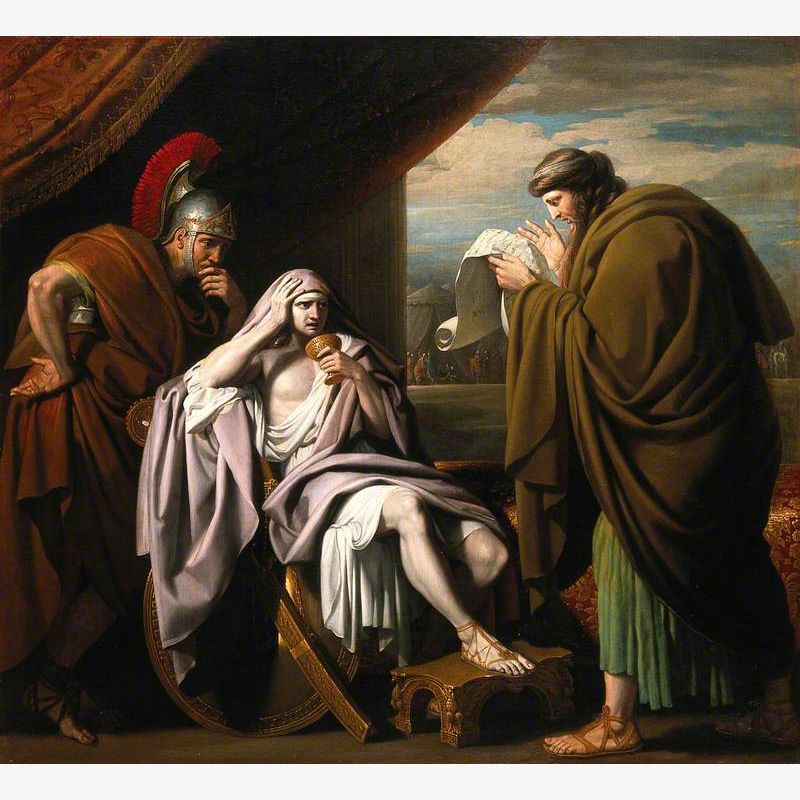 Alexander the Great Demonstrating His Trust in His Physician, Philip of Acarnania