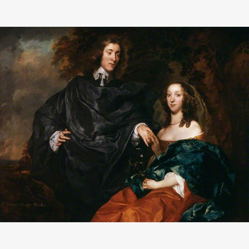 William Fairfax, 3rd Viscount Fairfax of Emley; Elizabeth, née Smith, Viscountess Fairfax of Emley, Later Lady Goodricke