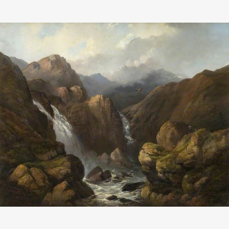 A Scottish Waterfall