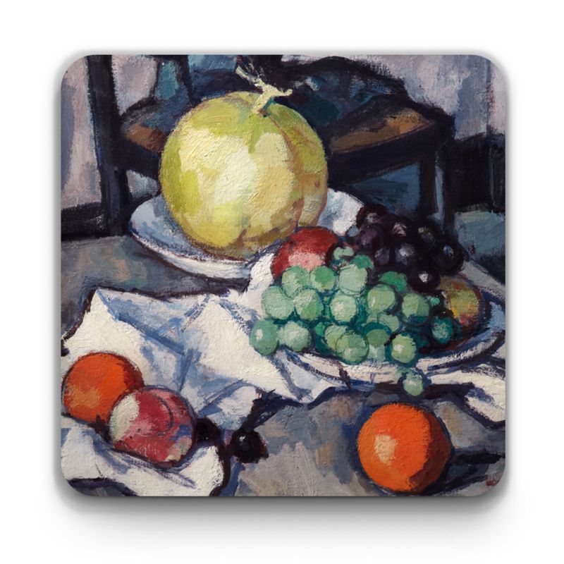 Samuel John Peploe ‘Still Life with Melon and Grapes’ coaster