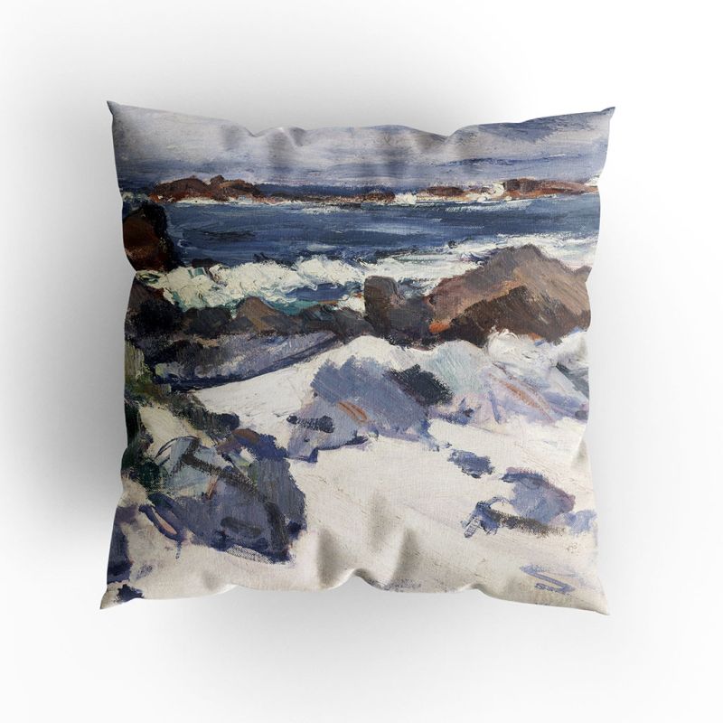 Samuel John Peploe ‘A Rocky Shore, Iona’ cushion