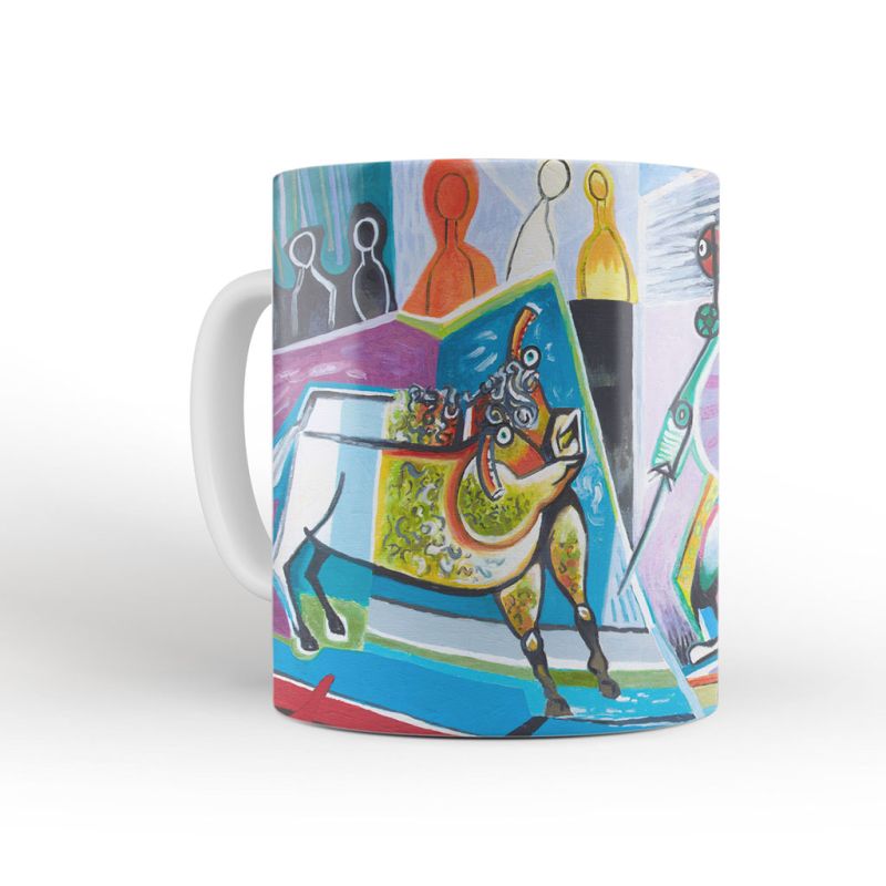 Les Drummond ‘The Bull that Dreamed of Immortality’ mug