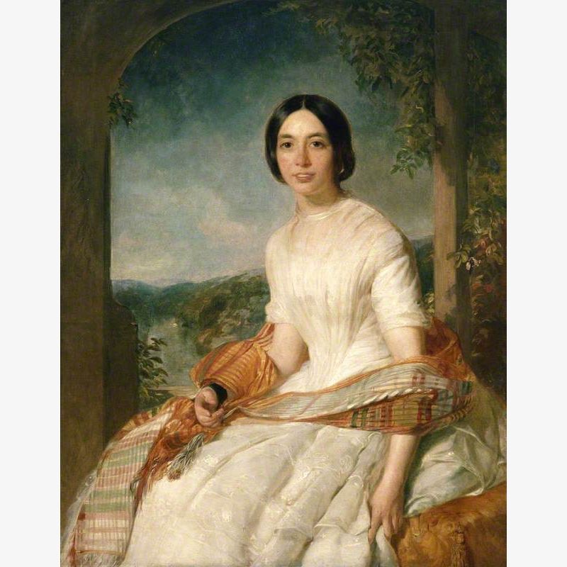 Portrait of a Sister of Samuel Cousins