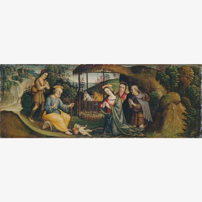 The Nativity with Saint Bridget