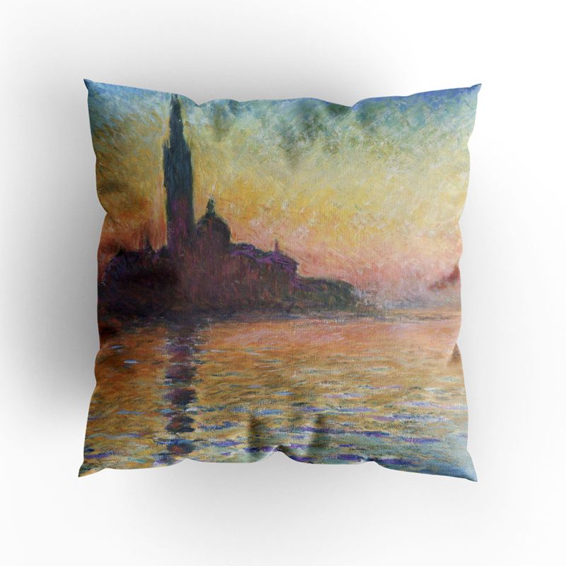 Claude Monet ‘San Giorgio Maggiore by Twilight’ cushion