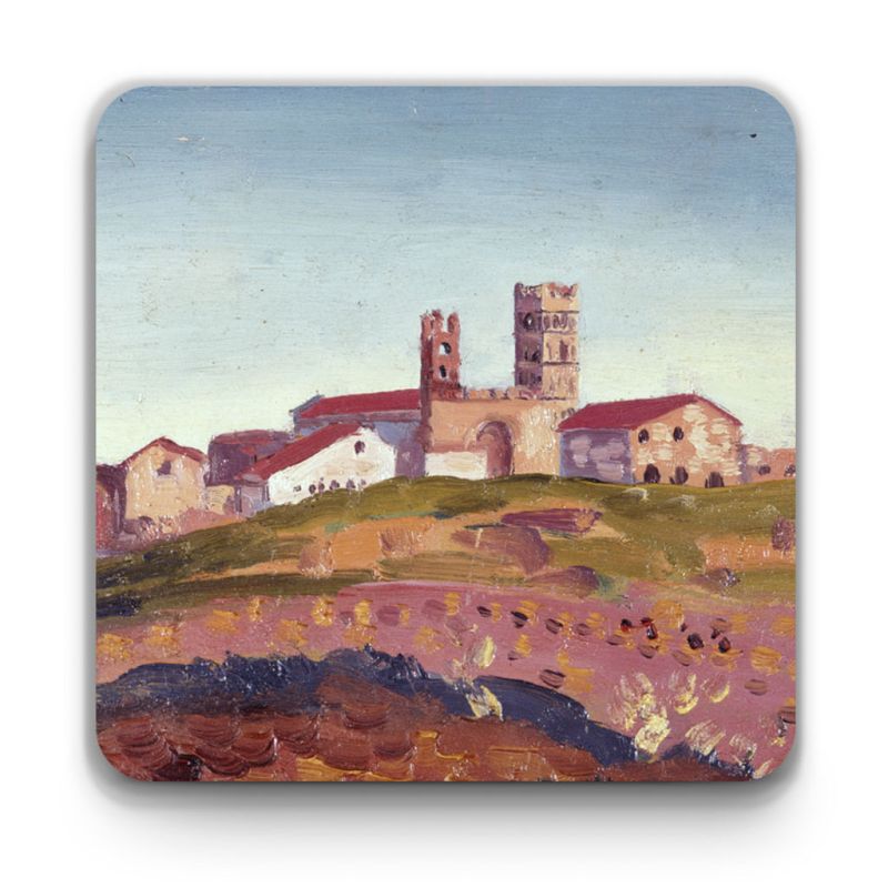 James Dickson Innes ‘The Cathedral at Elne’ coaster