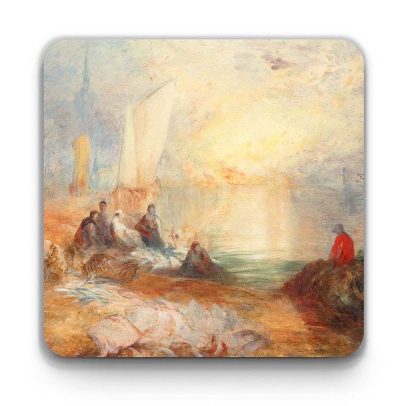 J. M. W. Turner ‘Sunset’ coaster