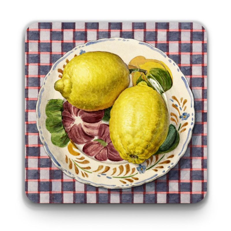 Moira Macgregor ‘Plate with Lemons’ coaster