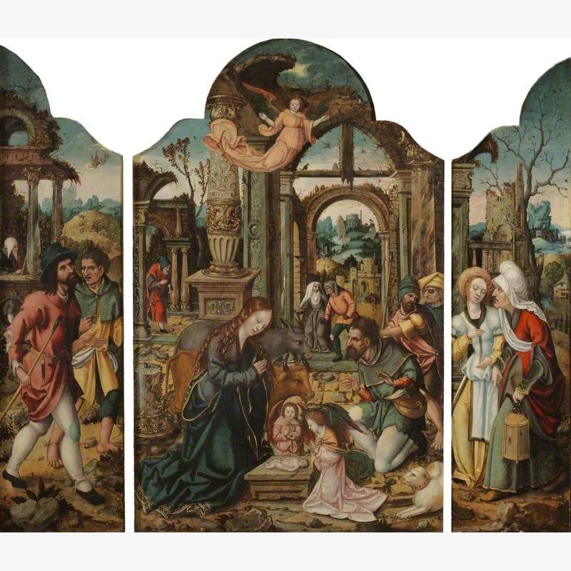 Triptych – The Adoration of the Shepherds