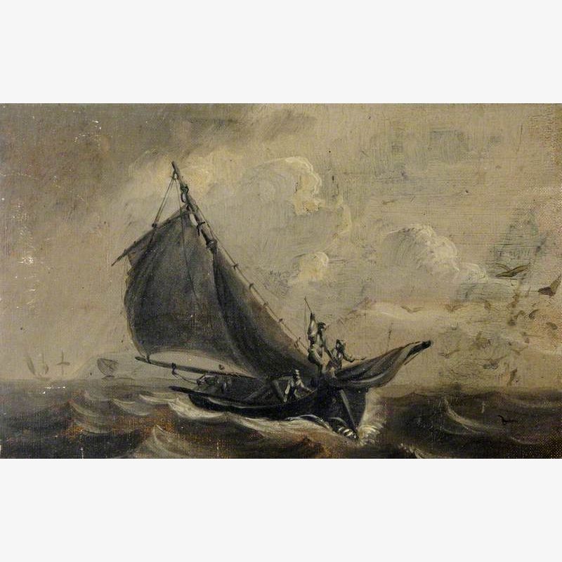Fishing Boat and Figures