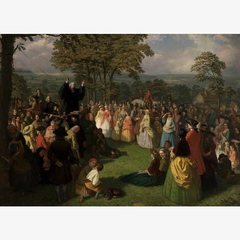 George Whitefield Preaching in Bolton, June 1750