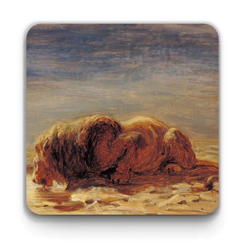 Briton Riviere ‘The King Drinks’ coaster