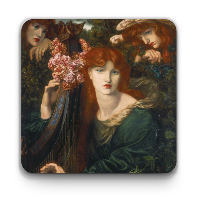 Dante Gabriel Rossetti ‘La ghirlandata’ coaster