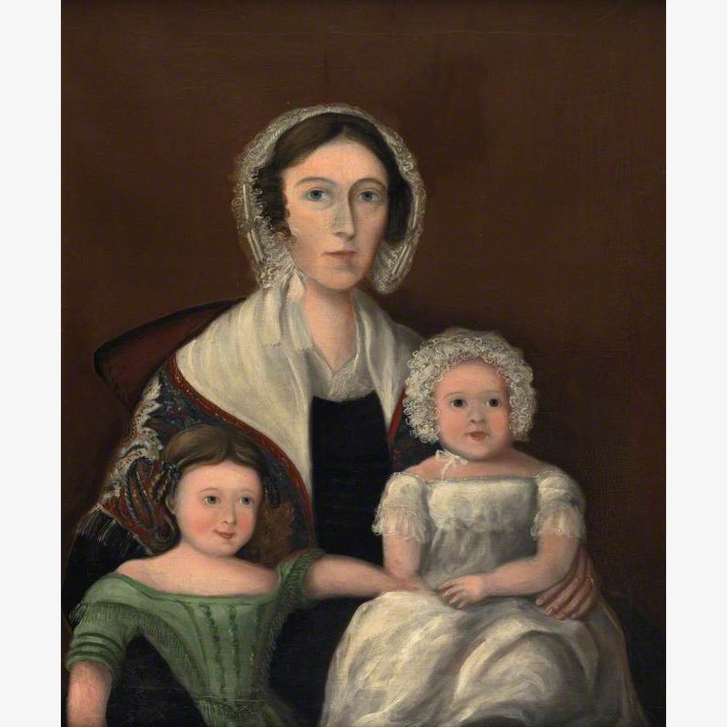 Margaret Rowlands and Her Children