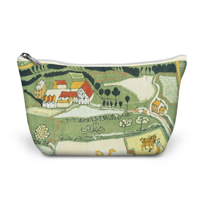Michael O`Connell `Diversity of British Farming` Cheshire manor house make-up bag
