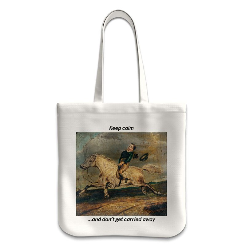 G. A. Cooper ‘John Gilpin on a Runaway Horse’ tote bag