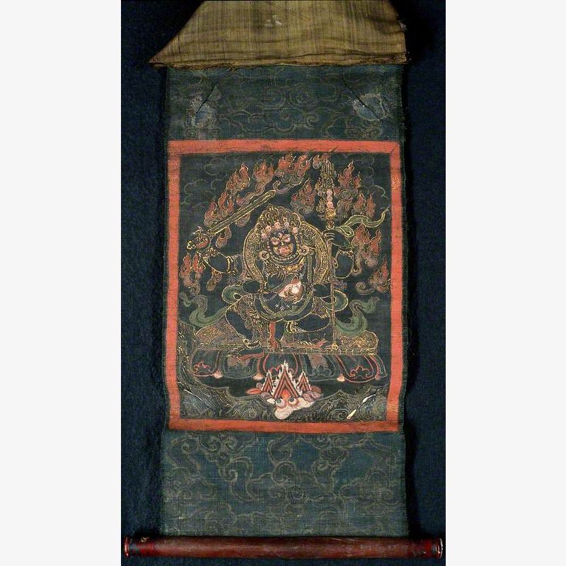 The Four-Handed Mahākāla as the Protector of Knowledge