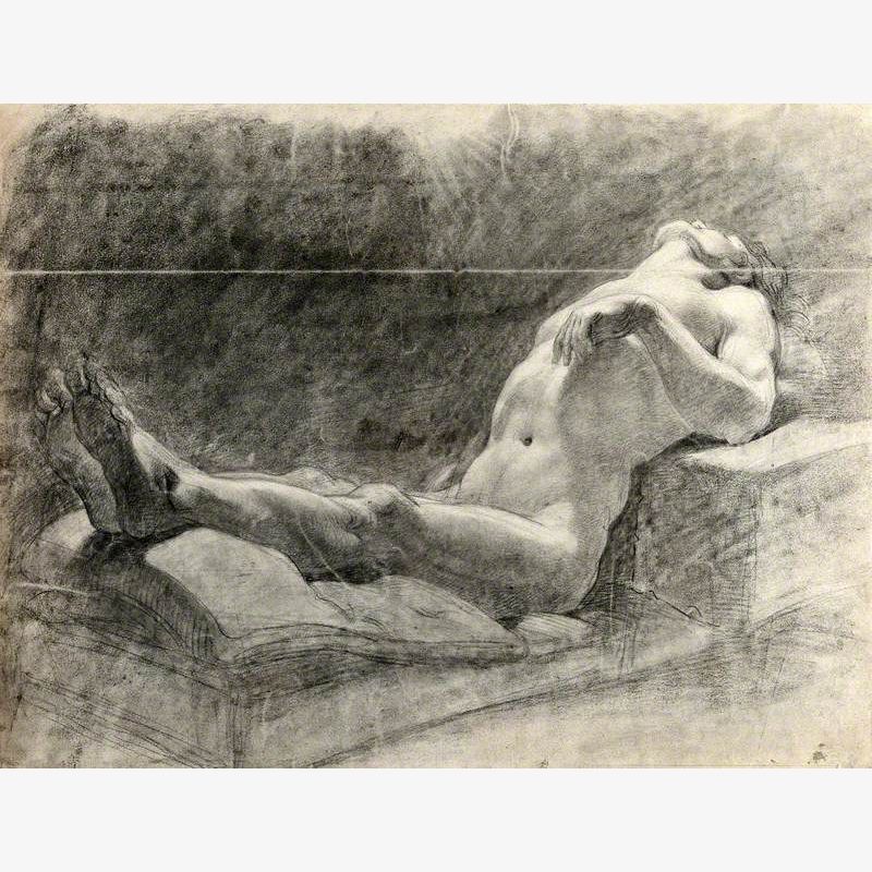 A Reclining Male Nude