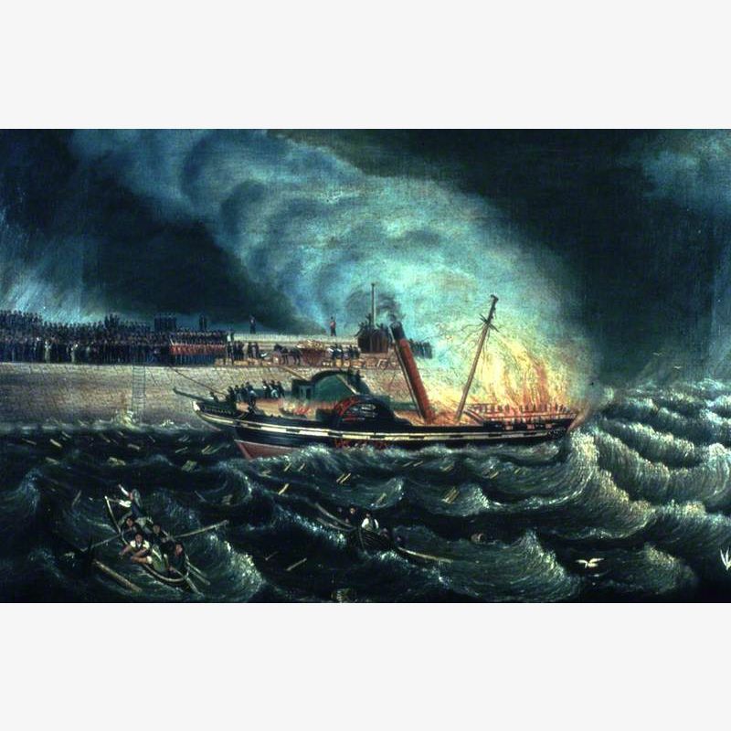 Loss of the Steam Boat 'Brilliant'