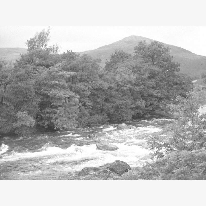 Fast Flowing River at Duddon