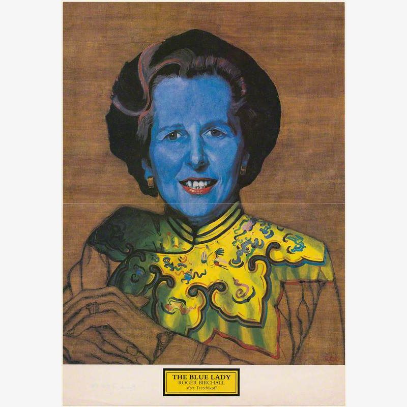 Margaret Thatcher (The Blue Lady)