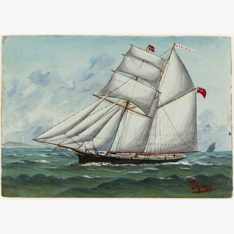 'Daring', the Two-Masted Schooner
