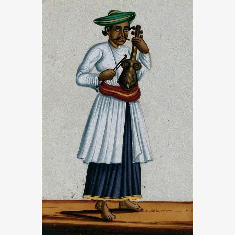 A Fiddler of Moorish Descent (?)