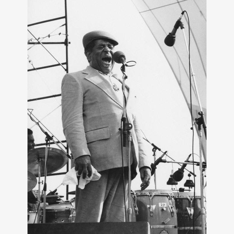 Dizzy Gillespie (1917–1993), Capital Radio Jazz Festival, Alexandra Palace, London,  1979