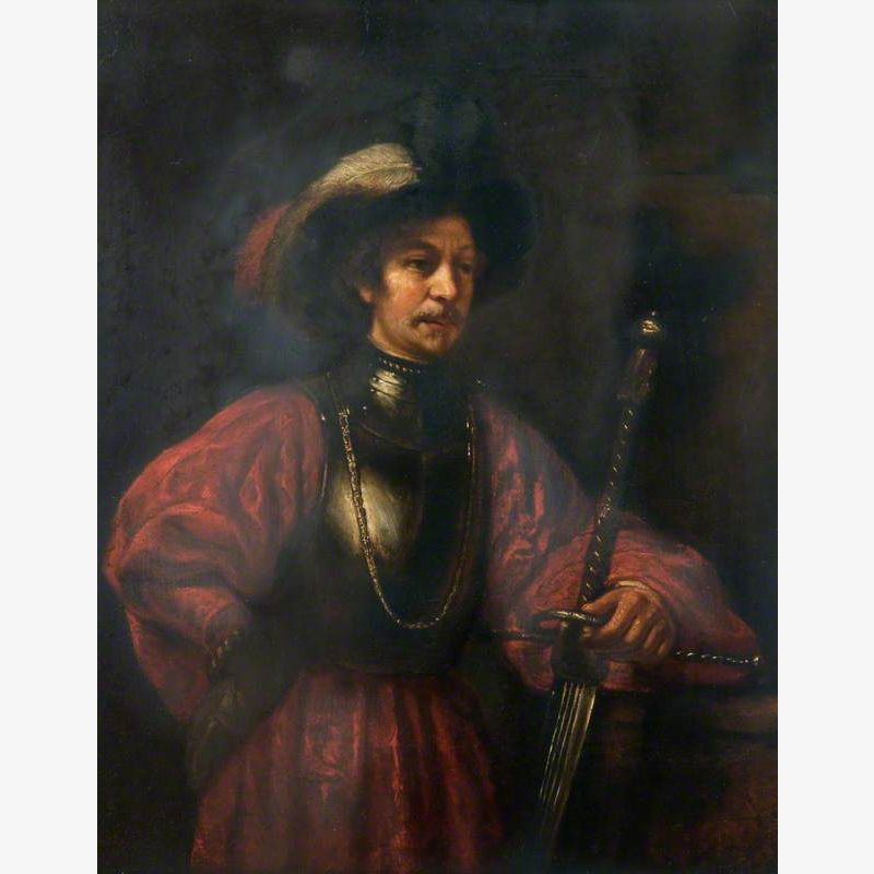 The Sword Bearer (Portrait of a Man in Military Costume)