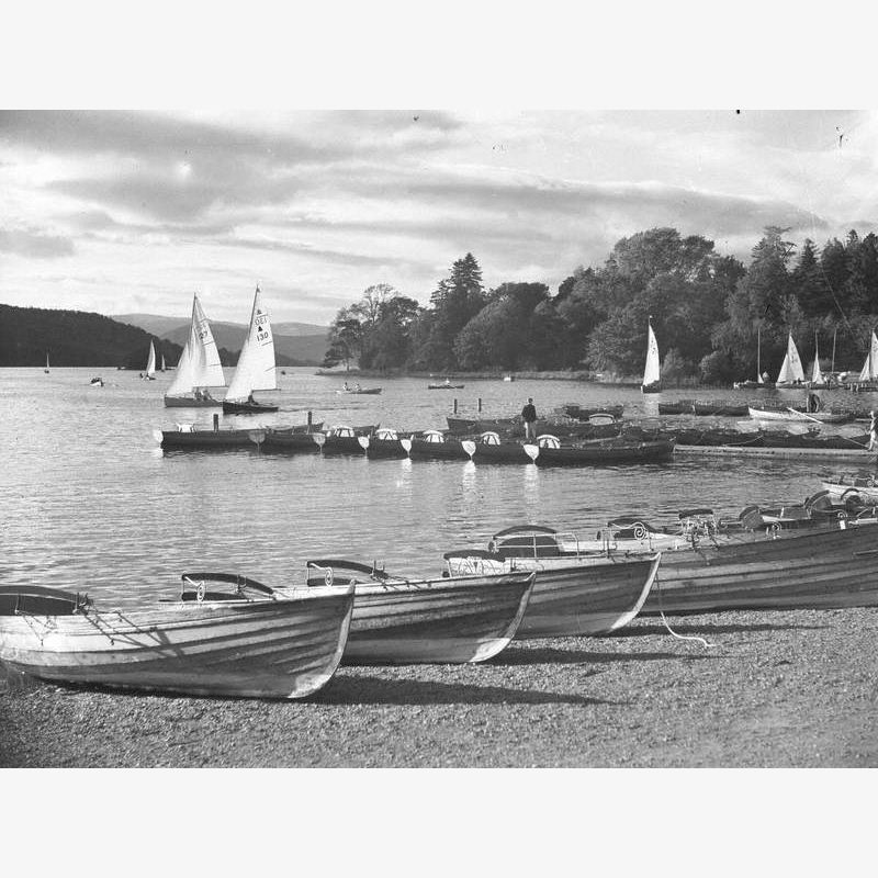 Rowing Boats in Bowness Bay