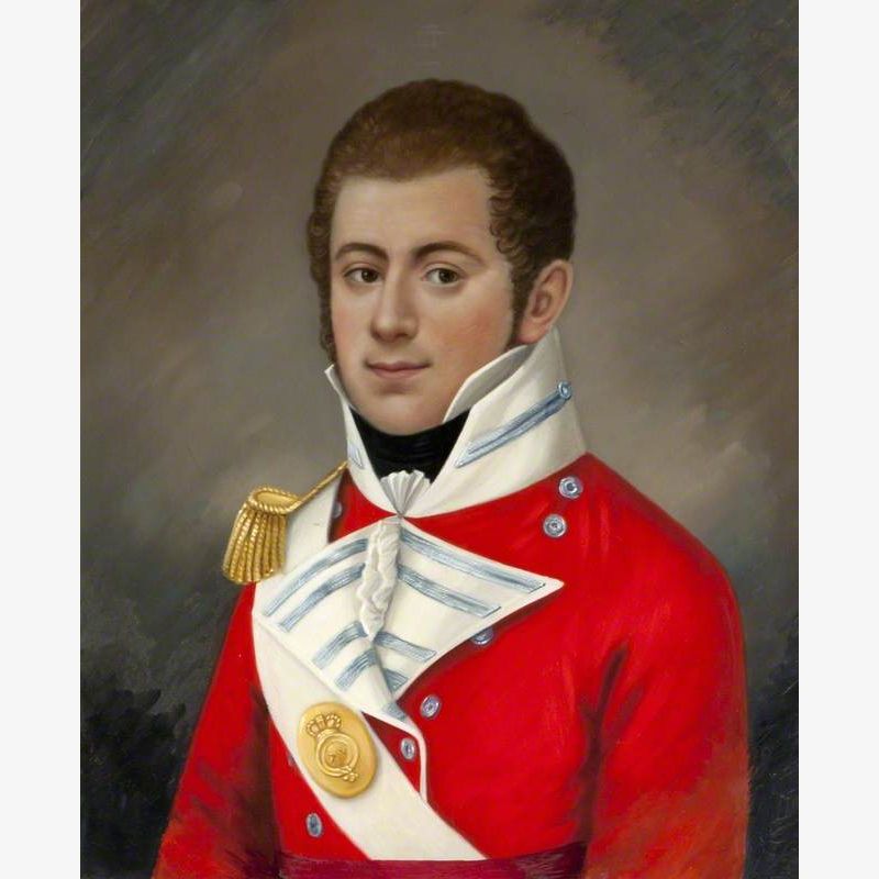 Lieutenant Jonathan P. Seaver (1790–1822), 15th Foot