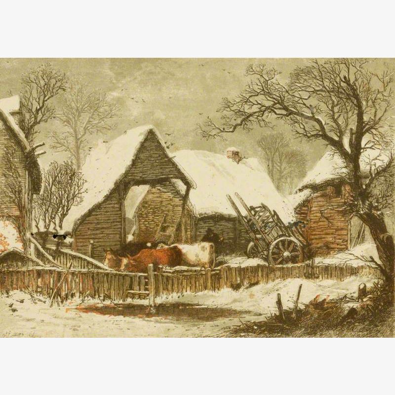 Landscape with Cottage and Farmcart