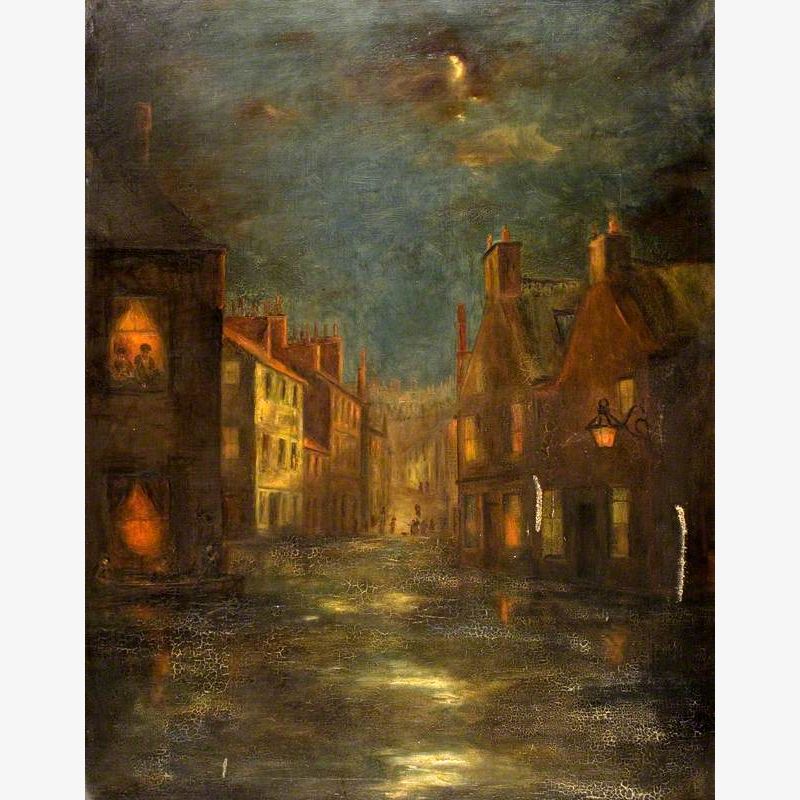 Friars Vennel in Flood, 1910