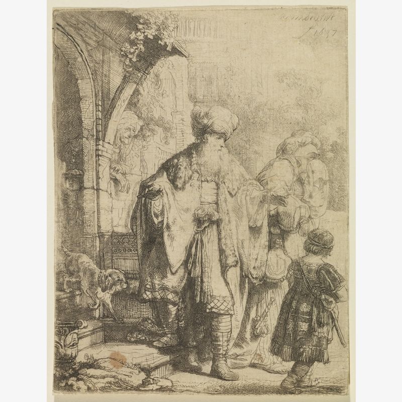 Abraham Casting Out Hagar