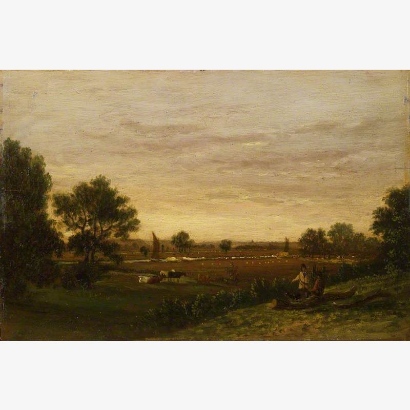 Landscape, River Yare from Postwick, Norfolk