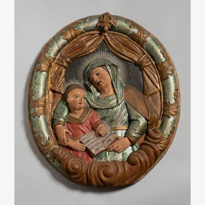 Ratisbon Triptych, Madonna and Child