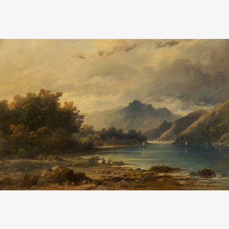 Landscape with Men Fishing