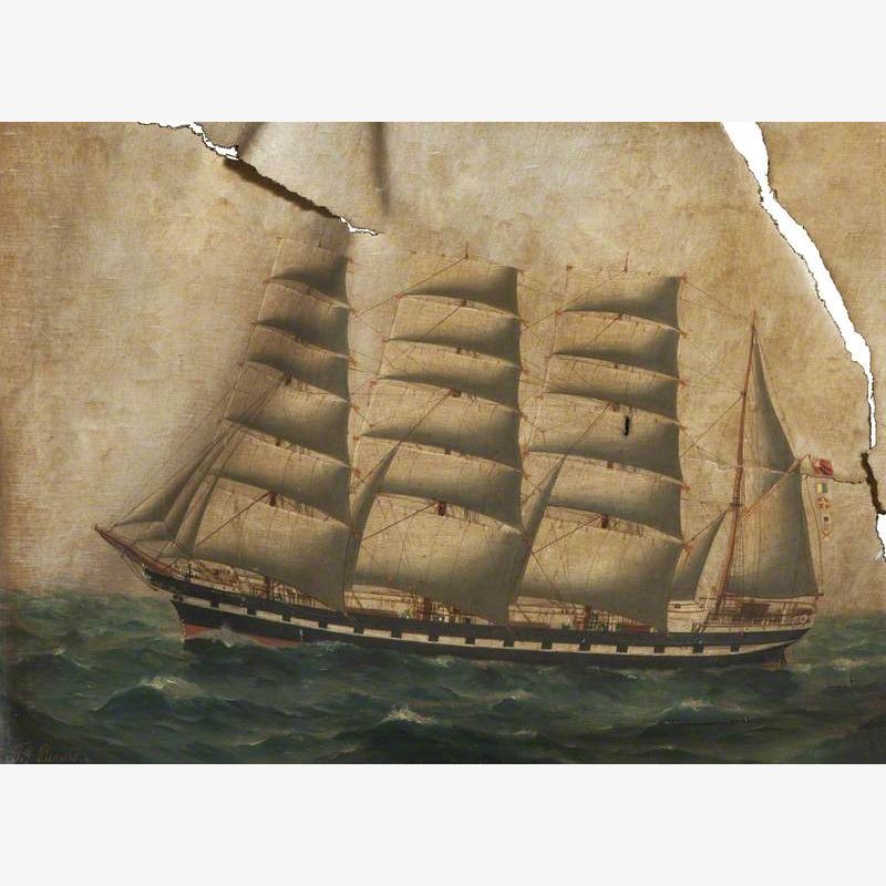 Four-Masted Barque ‘Marion Lightbody’