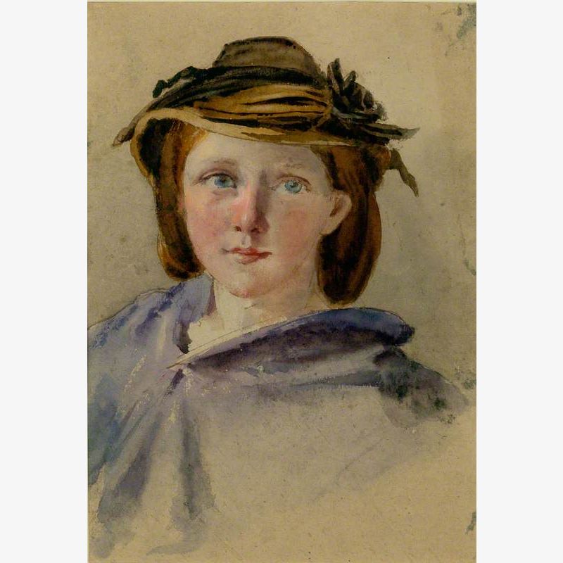Portrait of a Girl with a Hat