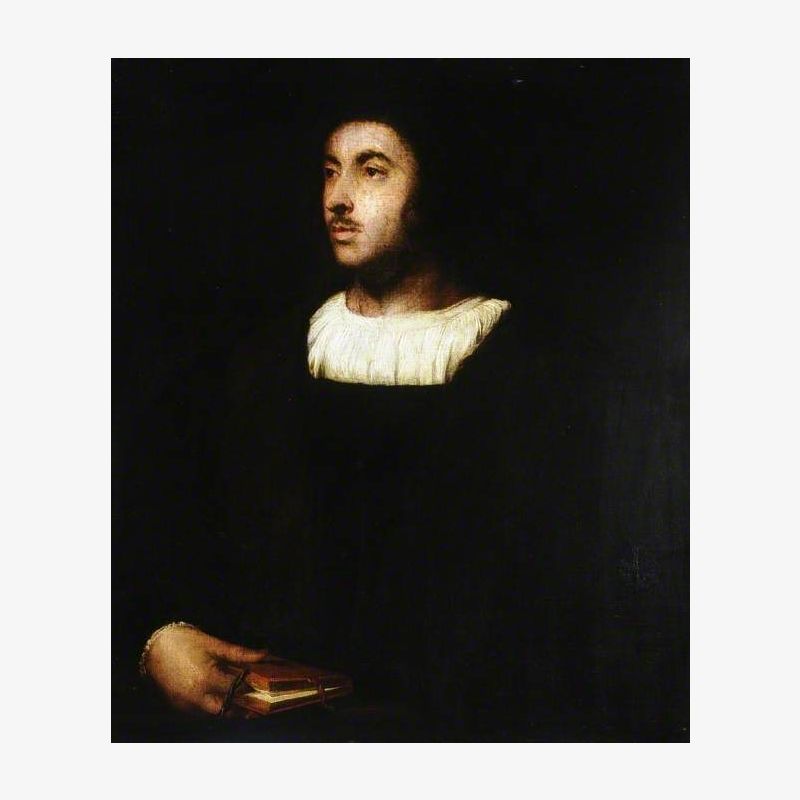 A Venetian Gentleman at Hampton Court