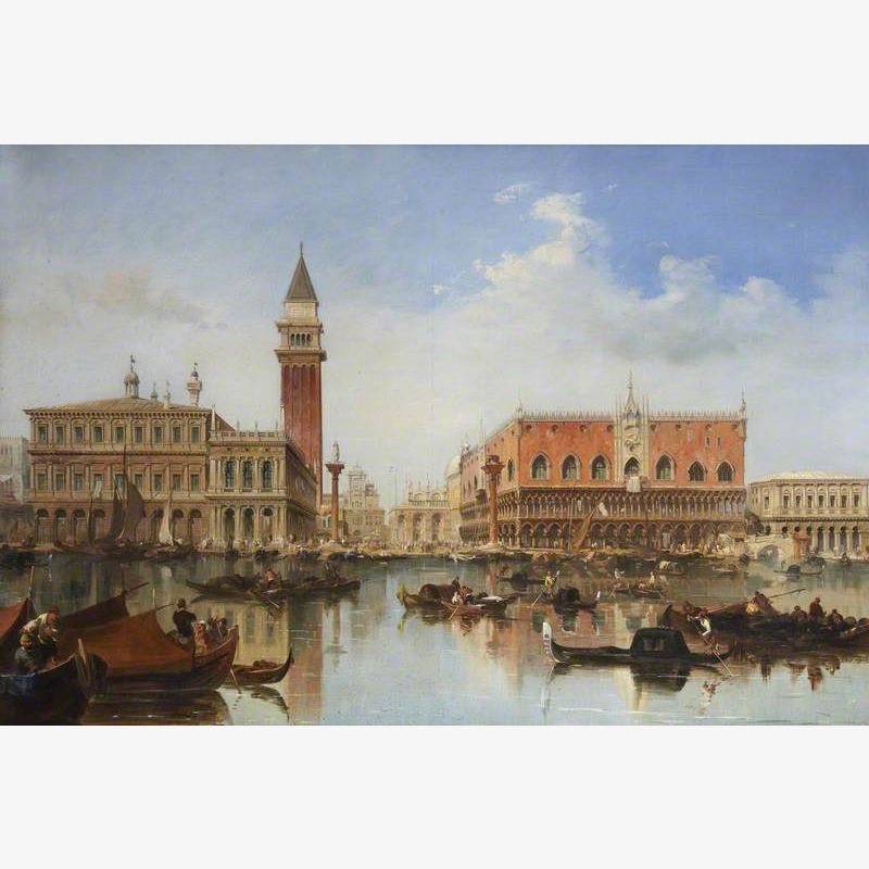 Venice, the Piazetta and the Doge's Palace
