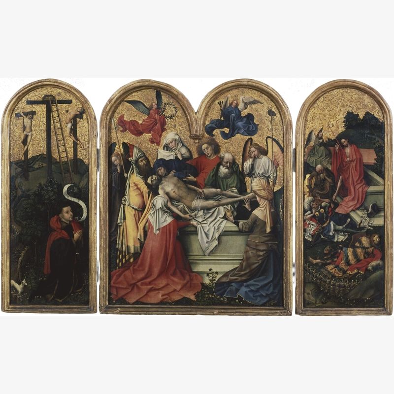 The Seilern Triptych – The Entombment