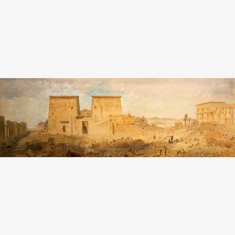 Temples at Philae on the Nile