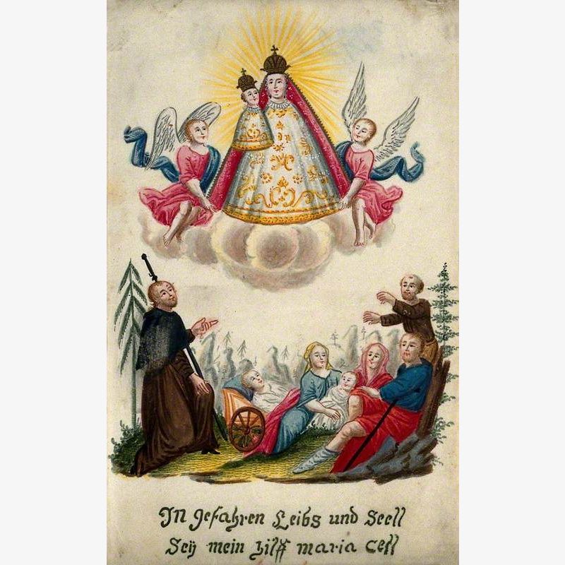 The Virgin of Mariazell as Protector of the Afflicted